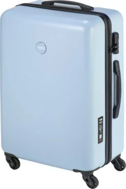 Princess Traveller PT01 - Reiskoffer - Poolhouse Blue - M - 67cm -Trolley Winkel 801x1200 2