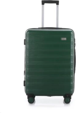 **ACTIE** NDK Swiss - Kofferset - 3 Delig - 4 Wielen - Groen -Trolley Winkel 809x1200 5