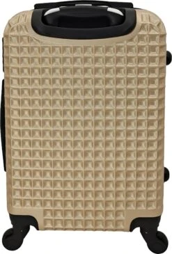 SB Travelbags Handbagage Koffer 51cm 4 Wielen Trolley - Champagne -Trolley Winkel 811x1200 5