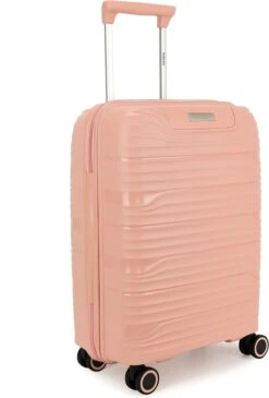 Decent EXPLORER PP Handbagage Trolley 55 Cm - 38 Liter - Pink -Trolley Winkel 812x1200 2