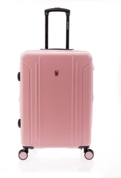 Gladiator Tropical Middelgrote Koffer Expandable - 67 Cm - 72/82 Liter - Roze -Trolley Winkel 813x1200