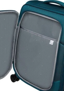 Samsonite Reiskoffer Met Laptopvak - Respark Spinner 55/20 Strict (Handbagage) Grey Print -Trolley Winkel 842x1200 11