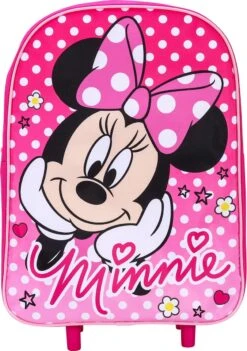 Disney MINNIE MOUSE Polka Dots Trolley Koffertje Vakantie Logeren Tripjes Roze -Trolley Winkel 845x1200 3
