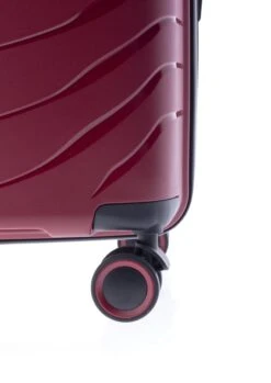 Gladiator Kick-Off Middelgrote Koffer Expandable - 67 Cm - 72/90 Liter - Eco Friendly Recyclebaar PP - Rood -Trolley Winkel 849x1200