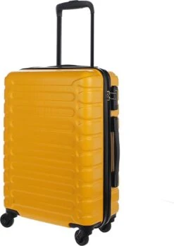 Enrico Benetti Handbagage Koffer Showkoo 52 Yellow -Trolley Winkel 850x1200 1
