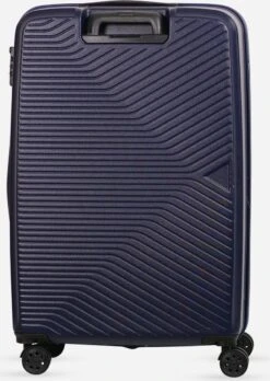 ©TROLLEYZ - Ibiza No.3 - Reiskoffer 69cm Met TSA Slot - Dubbele Wielen - 360° Spinners - 100% ABS - Reiskoffer In Ocean Blue -Trolley Winkel 851x1200