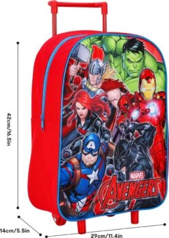 Marvel THE AVENGERS Trolley Koffertje Vakantie Logeren Tripjes -Trolley Winkel 853x1200 2