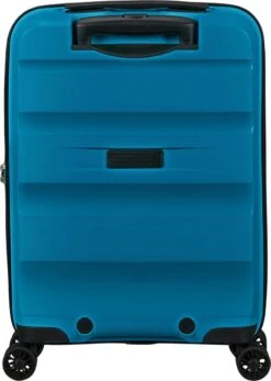American Tourister Reiskoffer - Bon Air Dlx Spinner 55/20 Tsa (Handbagage) Seaport Blue -Trolley Winkel 854x1200 2