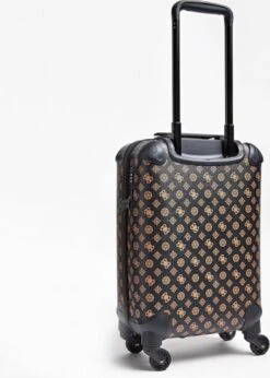 Guess Handbagage Koffer / Trolley / Reiskoffer - 50 Cm - 25 Liter - Wilder - Bruin -Trolley Winkel 857x1200