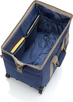 Reisenthel Allrounder Trolley Reiskoffer Reistas Op 2 Wielen - 30L - Dark Blue Donkerblauw -Trolley Winkel 859x1200 3