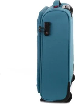 Travelite Cabin 2 Wheel Trolley Turquoise -Trolley Winkel 866x1200