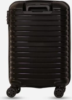 ©TROLLEYZ - Berlin No.11 - Trolley - 55cm Met Cijferslot - Dubbele Wielen - 360° Spinners - 100% Polypropyleen- Reiskoffer In Night Black 13 ©TROLLEYZ - Berlin No.11 - Trolley - 55cm Met Cijferslot - Dubbele Wielen - 360° Spinners - 100% Polypropyleen- Reiskoffer In Night Black -Trolley Winkel 868x1200