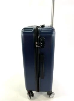 AATravel XL Reiskoffer - Trolley ABS - Met Dubbele Wielen - 75 Cm - 97 Liter - Blauw -Trolley Winkel 877x1200