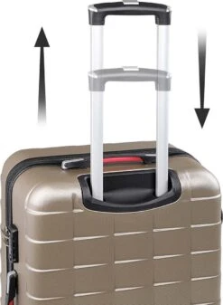 Monazana – Kofferset Exopack - 3-delig –TSA Slot – Wielen - Champagne -Trolley Winkel 880x1200 1