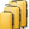 Swiss Alpine 2.0 - Kofferset - 3-delig - 4 Wielen - TSA-cijferslot - Geel -Trolley Winkel 884x1200 1