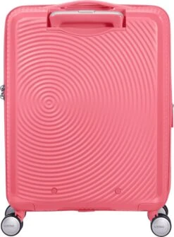 American Tourister Reiskoffer - Soundbox Spinner 55/20 Tsa Uitbreidbaar (Handbagage) Sun Kissed Coral -Trolley Winkel 886x1200 4
