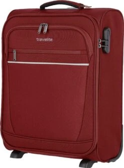 Travelite Cabin 2 Wheel Trolley Bordeaux -Trolley Winkel 887x1200 3