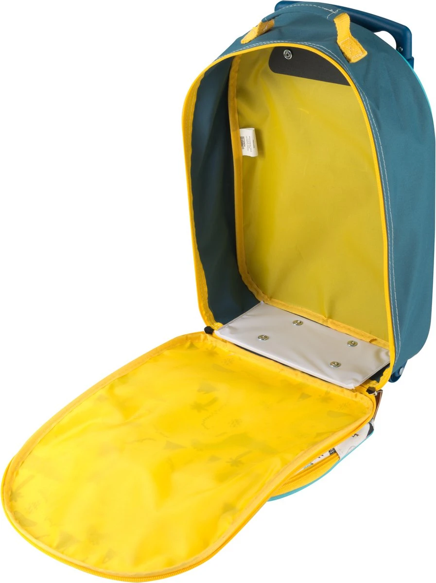 Princess Traveller Kids Collection - 0 Tot 5 Jaar - Trolley - Rond Dino - 2 Wielen 5 Princess Traveller Kids Collection - 0 Tot 5 Jaar - Trolley - Rond Dino - 2 Wielen - Afbeelding 3