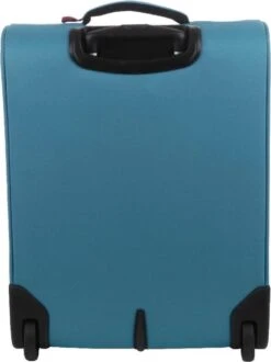 Travelite Cabin 2 Wheel Trolley Turquoise -Trolley Winkel 898x1200 3