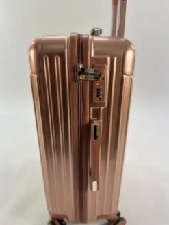 AATravel M Reiskoffer - Trolley ABS - Met Dubbele Wielen - 63 Cm - 66 Liter - Roze -Trolley Winkel 900x1200 5