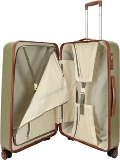 Decent Retro Koffer Groot 76 Cm Dark Green -Trolley Winkel 901x1200