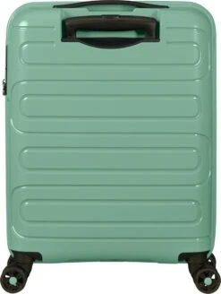 American Tourister Reiskoffer - Sunside Spinner 55/20 (Handbagage) Mineral Green 12 American Tourister Reiskoffer - Sunside Spinner 55/20 (Handbagage) Mineral Green -Trolley Winkel 904x1200 1