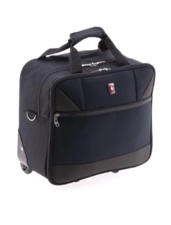 Gladiator Metro Handbagage Laptop Trolley - 14 Inch - Zwart -Trolley Winkel 911x1200 3