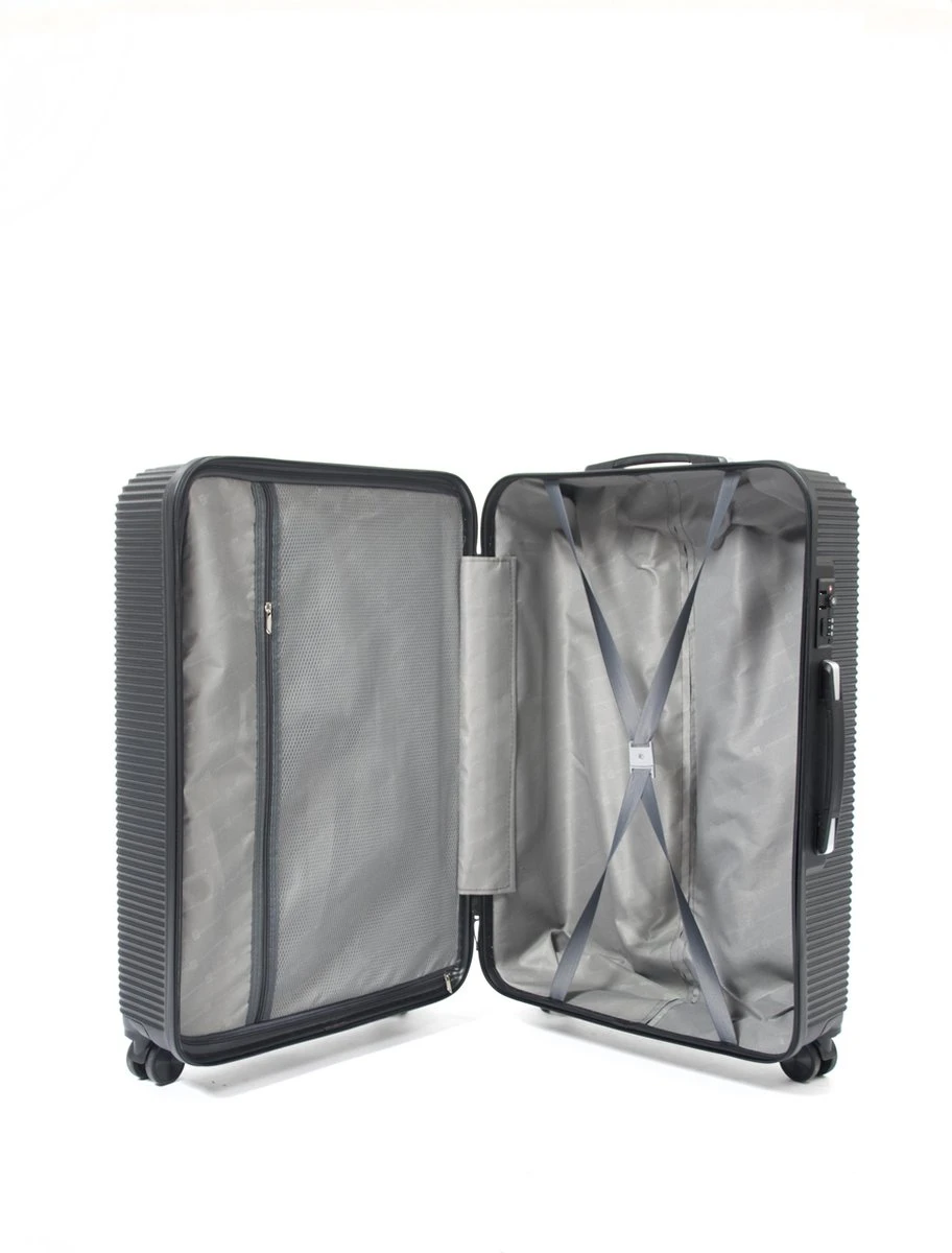 AttitudeZ Air-Z Handbagage Koffer Zwart 55cm - TSA-slot 6 AttitudeZ Air-Z Handbagage Koffer Zwart 55cm - TSA-slot - Afbeelding 4