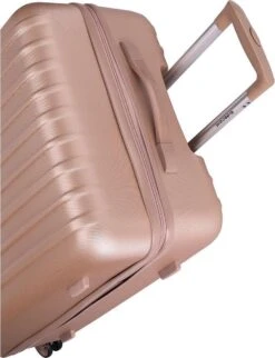 Decent Tranporto-One Handbagage Koffer 55 Cm - Zalmroze -Trolley Winkel 920x1200 1