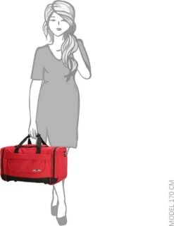 Enrico Benetti Orlando 35300 S Reistas / Sporttas 41 Liter - Rood -Trolley Winkel 922x1200