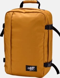 Cabin Zero Reistas / Weekendtas - 44 X 30 X 20 Cm - 36 Liter - Classic - Oranje -Trolley Winkel 930x1200 3
