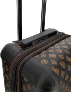 Guess Handbagage Koffer / Trolley / Reiskoffer - 50 Cm - 25 Liter - Wilder - Bruin -Trolley Winkel 936x1200