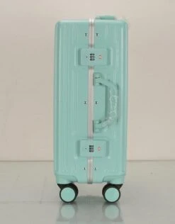 TOP AA Reis Kofferset - Trolleyset 3-delig Met TSA Slot Aluminum Frame, Kleine Cabine En Groot, ABS Luggage, (20+24+28 Inches 3 Pc Set), Roze/pink -Trolley Winkel 939x1200 2