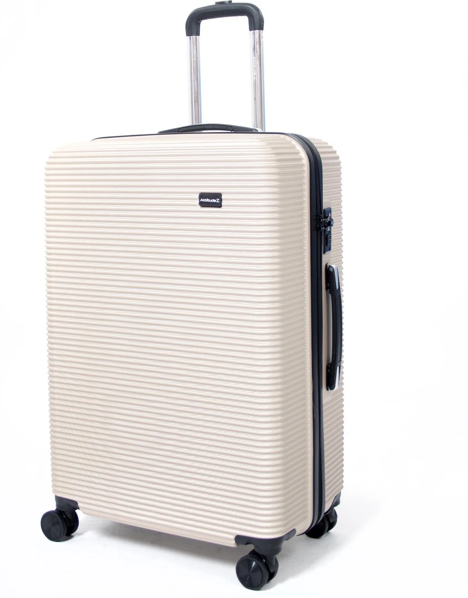 AttitudeZ Air-Z Reiskoffer Large Champagne 76cm - TSA-slot 3 AttitudeZ Air-Z Reiskoffer Large Champagne 76cm - TSA-slot