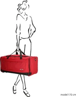 Enrico Benetti Orlando 35302 L Reistas / Sporttas 76 Liter - Rood -Trolley Winkel 942x1200 1