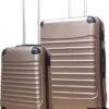 Castillo Quadrant 2 Delige ABS Kofferset (XL + S) - Champagne -Trolley Winkel 945x1200 1