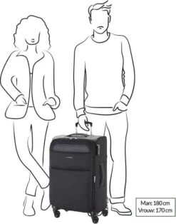 Gabol Cloud Medium Trolley 69 Turquoise -Trolley Winkel 945x1200