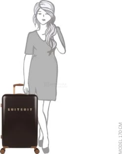 SUITSUIT - Fab Seventies Classic - Espresso Black - Reiskoffer (66 Cm) -Trolley Winkel 950x1200 2