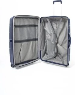 Attitudez EliteZ Reiskoffer Large Blauw 76cm - TSA-slot - Uitbreidbaar -Trolley Winkel 952x1200