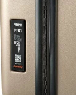 Princess Traveller PT01 - Handbagagekoffer - Pristine Bronze - S - 55cm -Trolley Winkel 959x1200 2