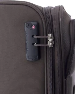 Gladiator Siroco L Grote Koffer 78 Cm - 115 Liter - Expandable - TSA Slot - Bruin -Trolley Winkel 961x1200