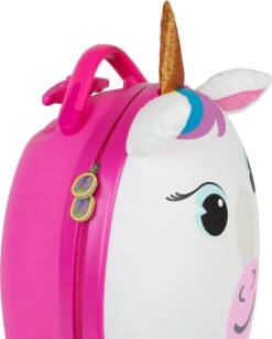Boppi - Kindertrolley - Eenhoorn - Handbagage - Lichtgewicht - Duurzaam - 17L -Trolley Winkel 964x1200