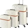 Princess Traveller Whistler - Kofferset - Off White - SML -Trolley Winkel 967x1200