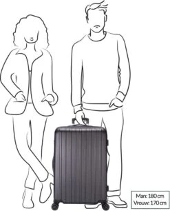 Decent Harde Koffer Tranporto 76 - Champagne 39 Decent Harde Koffer Tranporto 76 - Champagne -Trolley Winkel 968x1200