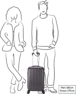 Decent Tranporto-One Handbagage Koffer 55 Cm - Zalmroze -Trolley Winkel 971x1200 3