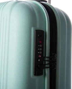 Oistr Noorvik Handbagage 4 Wheel Spinner Mint Green -Trolley Winkel 972x1200 5