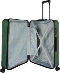 Enrico Benetti Louisville Driedelige Kofferset Hardcase - 39040 - Olijf -Trolley Winkel 980x1200 4