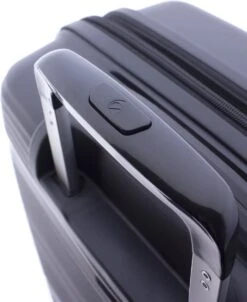 Gladiator Bionic S Handbagage Koffer Expandable - 55 Cm - TSA Slot - Zwart -Trolley Winkel 980x1200 5