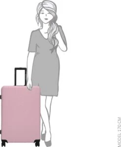 Enrico Benetti Louisville Kofferset Tweedelig - 39040-02 - Roze -Trolley Winkel 987x1200 1