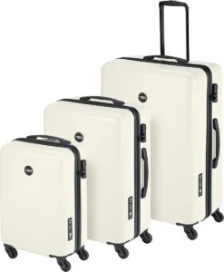Princess Traveller PT01 - Handbagagekoffer - Pearl White - S - 55cm -Trolley Winkel 988x1200 1